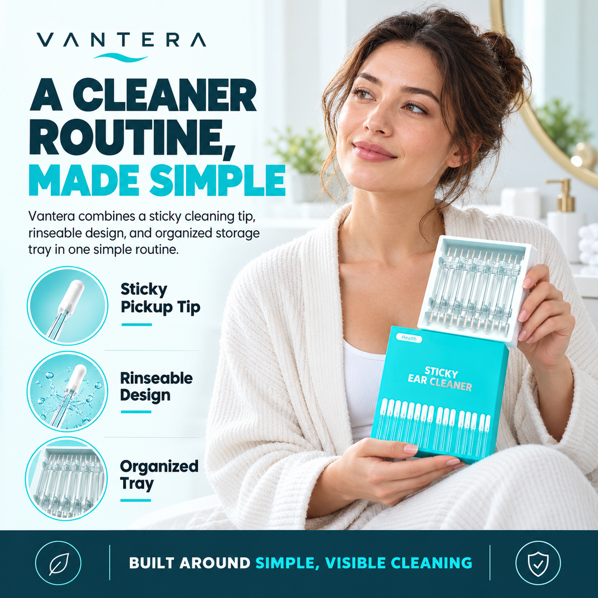 Vantera's Sticky Ear Cleaner